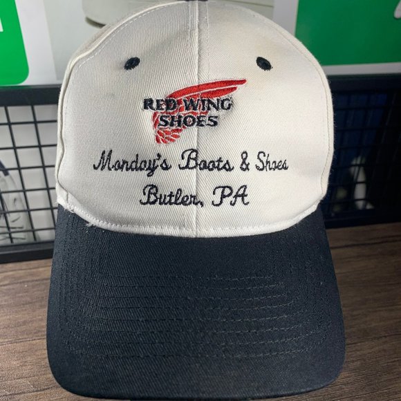Red Wing Shoes Butler PA White Hat - Picture 2 of 6